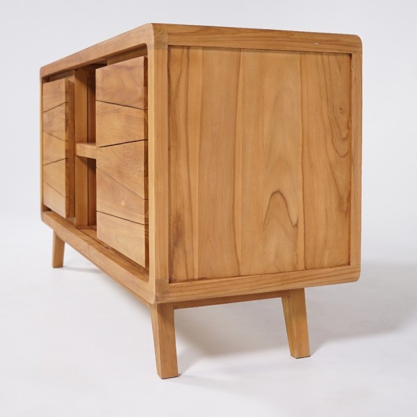 Meuble de salle de bain double vasques 140 cm - Sahar