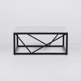 Table basse carrée en marbre blanc - Verona