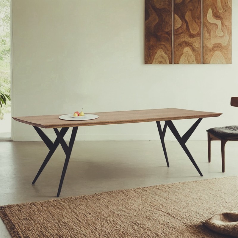 Table à manger avec pieds Papillon