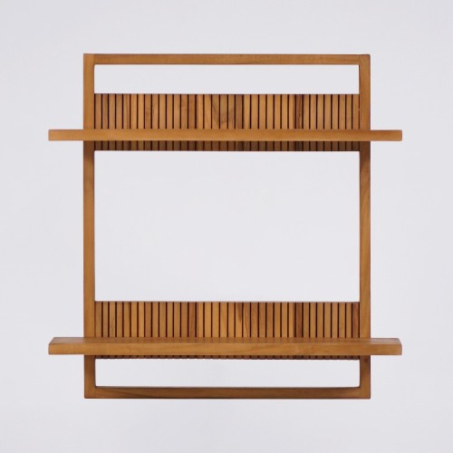 Etagère en bois de teck massif - Aesesa