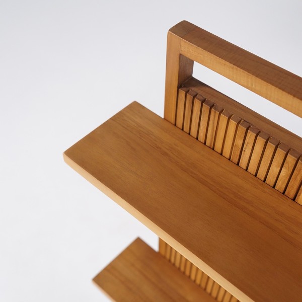 Etagère en bois de teck massif - Aesesa