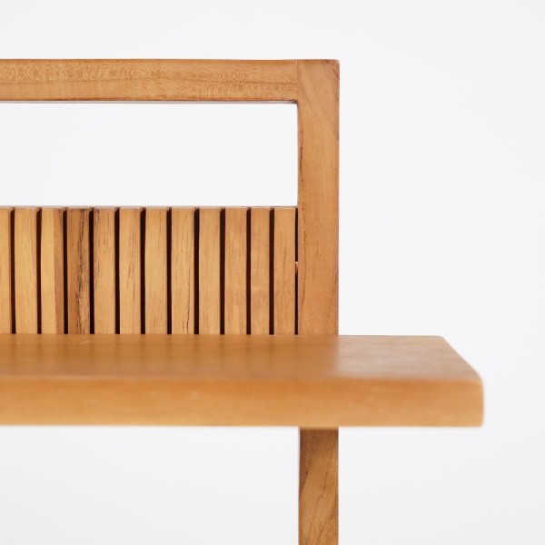 Etagère en bois de teck massif - Aesesa