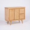 Buffet en bois naturel 105 cm - Pragati
