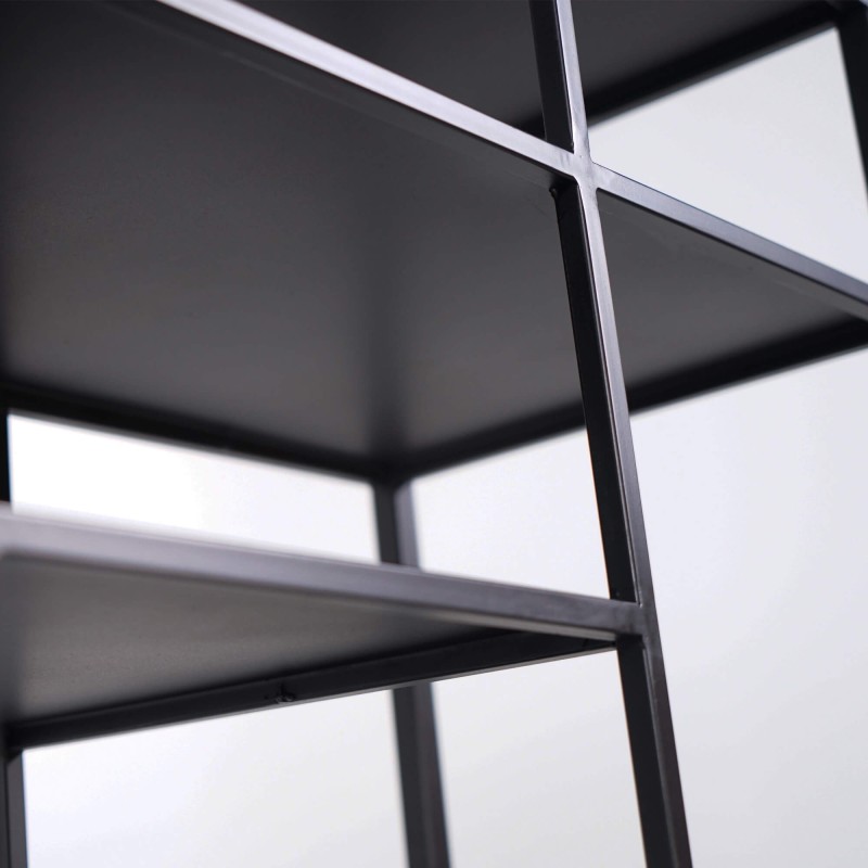 Étagère en métal noir 90 x 180 cm - New York