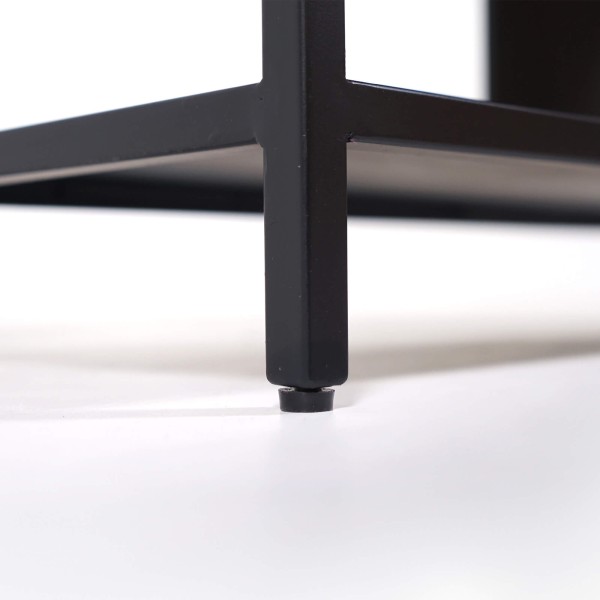 Étagère en métal noir 90 x 180 cm - New York