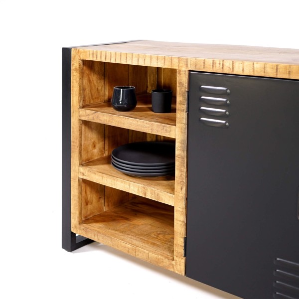 Buffet en bois de manguier et métal - Kansas
