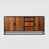 Buffet de salle à manger en bois recyclé - Recycled