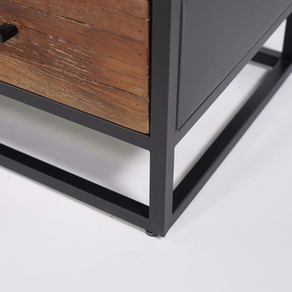Meuble TV en bois recyclé 160 cm - Recycled