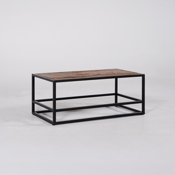 Table basse bois et métal - Recycled