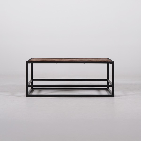 Table basse bois et métal - Recycled