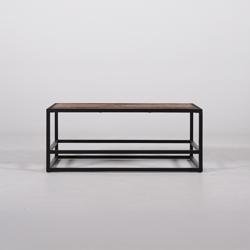 Table basse bois et métal - Recycled