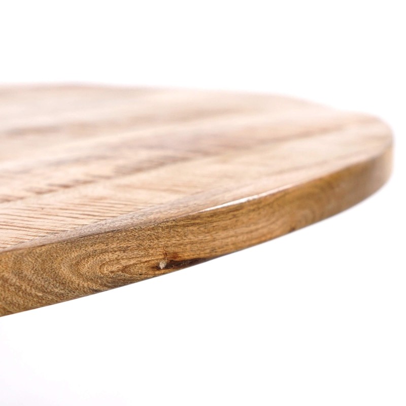 Table ronde industrielle bistrot