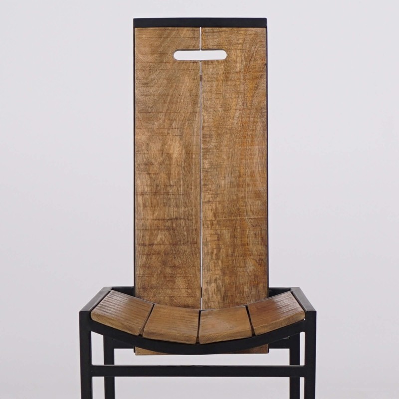 Chaise bois metal - Classy