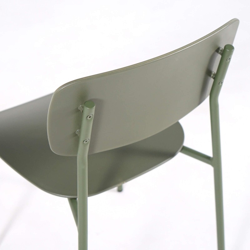 Chaise de salle à manger vert olive - Kirkland