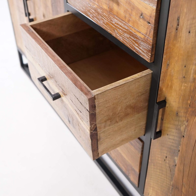 Enfilade industrielle 3 portes - Recycled