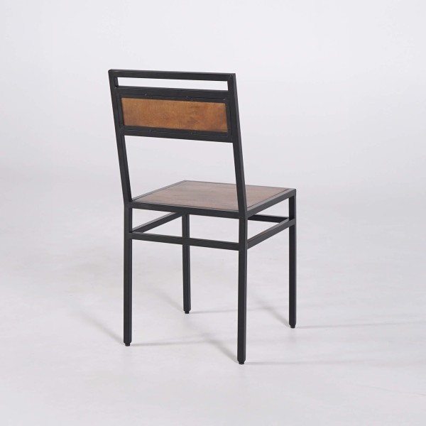 Chaise en bois et métal - Jen