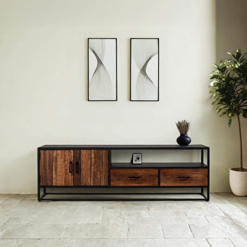 Meuble TV en bois recyclé...