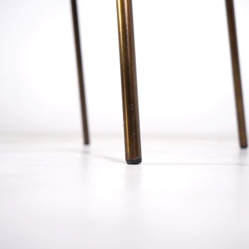 Chaise en cuir marron - Back to school
