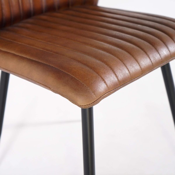 Chaise en cuir Madison