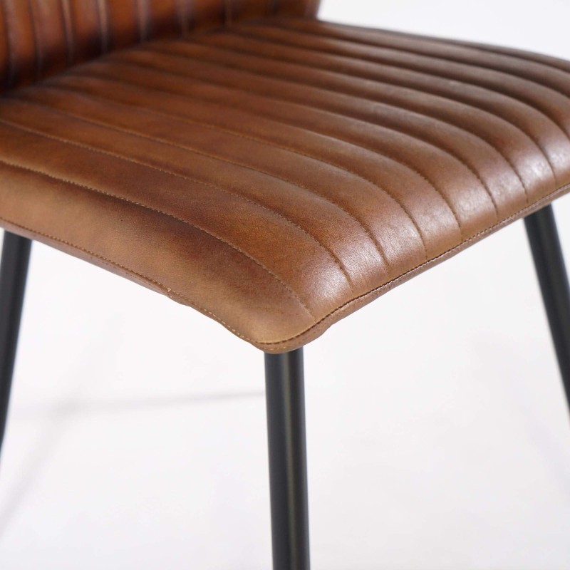 Chaise en cuir Madison