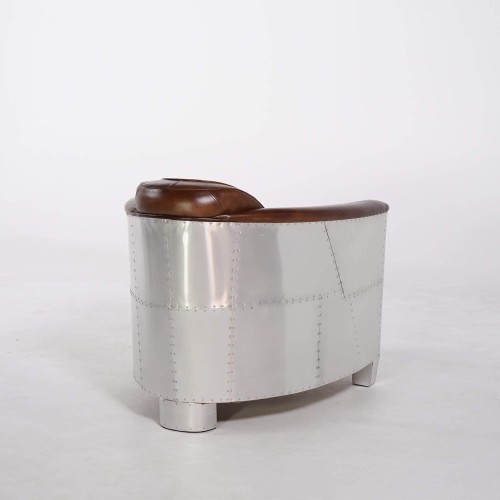 Fauteuil aviateur en cuir