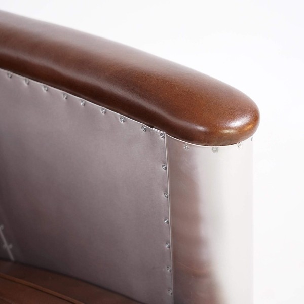 Fauteuil aviateur en cuir