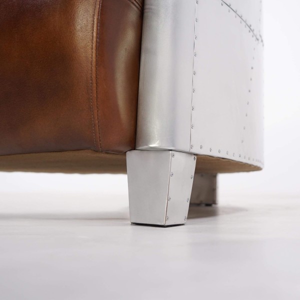 Fauteuil aviateur en cuir