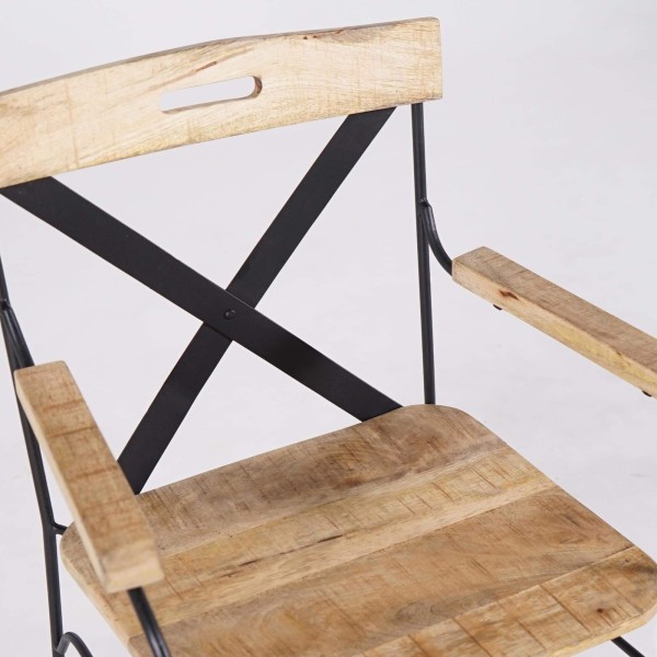 Chaise industrielle Colombus
