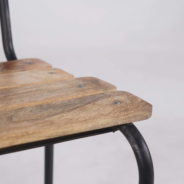 Chaise écolier vintage