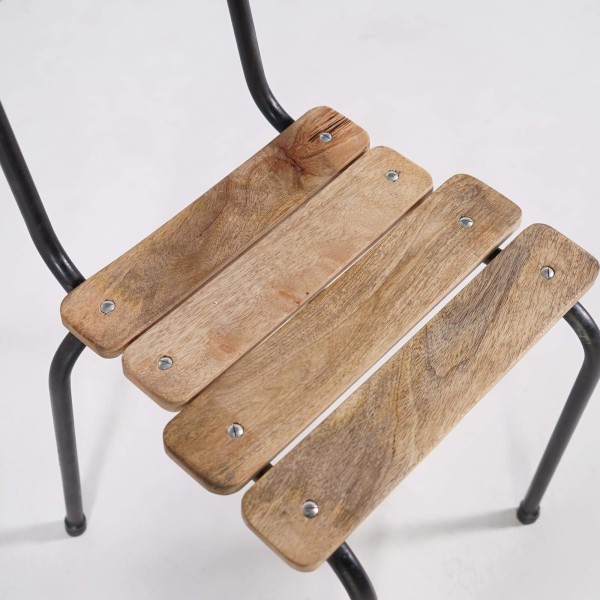 Chaise écolier vintage