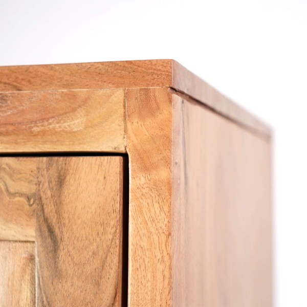 Buffet haut vaisselier en bois d'acacia - Osaka