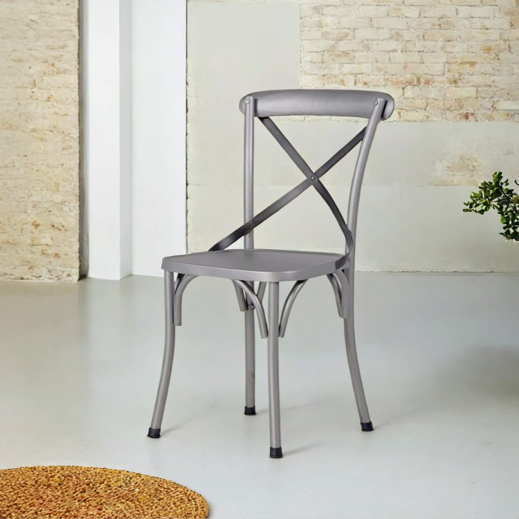 Chaise bistrot finition naturelle