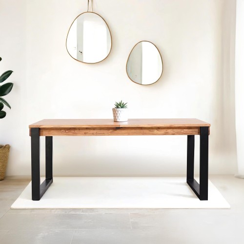 Table à manger extensible en bois d'acacia - Osaka