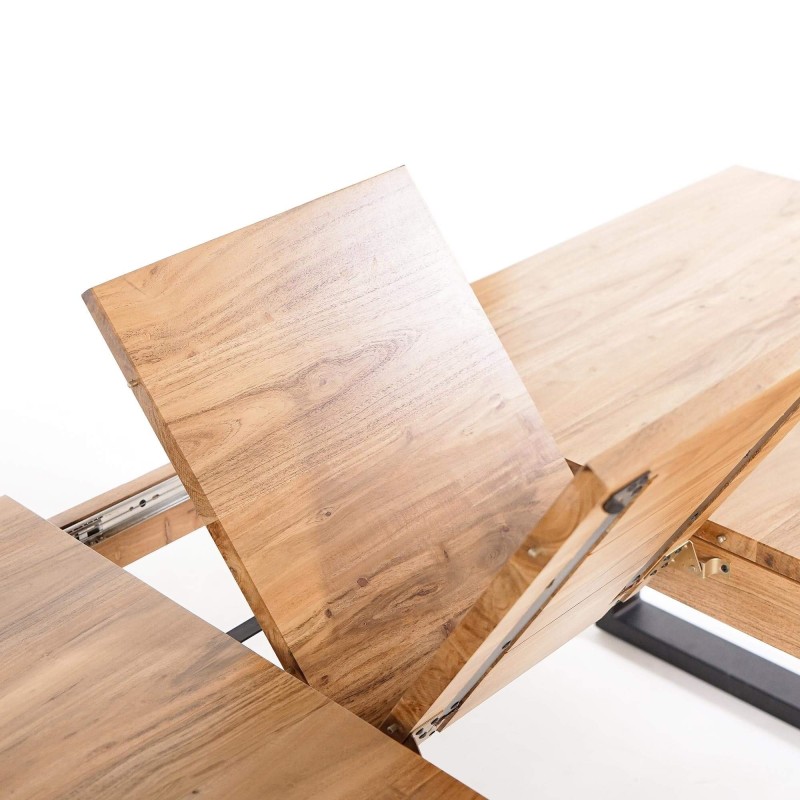 Table à manger extensible en bois d'acacia - Osaka