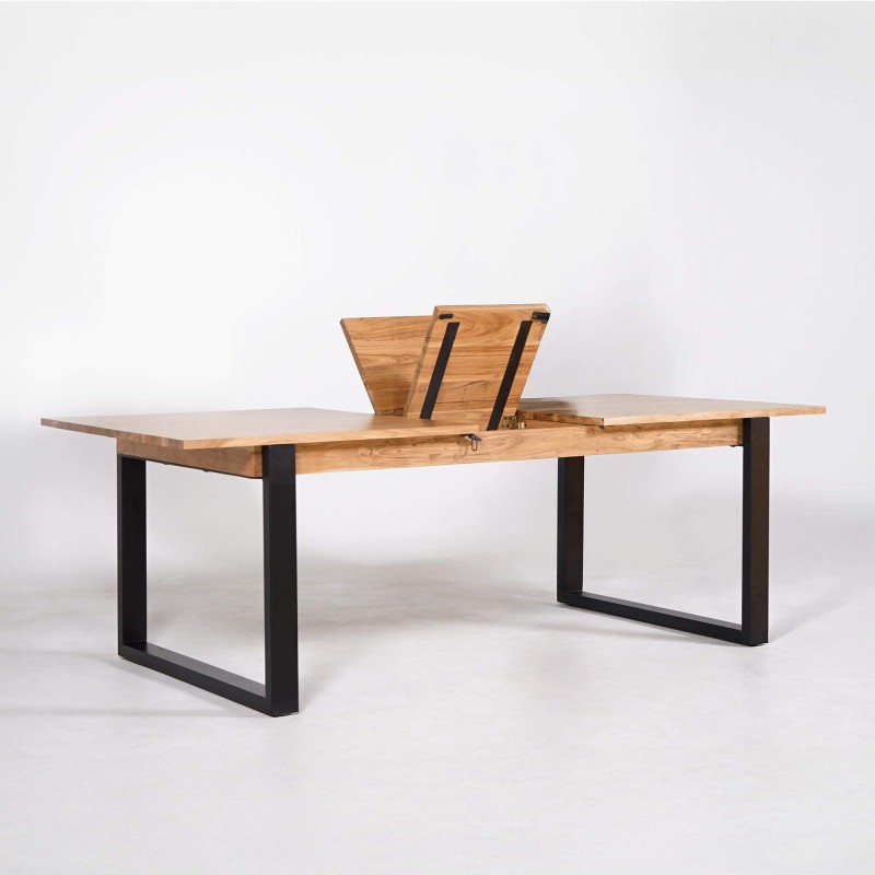 Table à manger extensible en bois d'acacia - Osaka