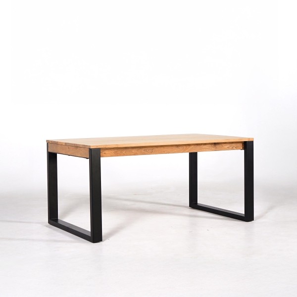 Table à manger bois et métal 160 cm - Osaka