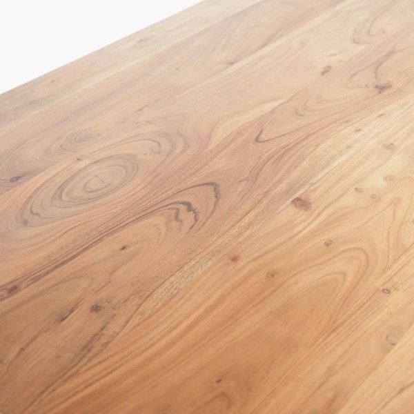 Table à manger bois et métal 160 cm - Osaka