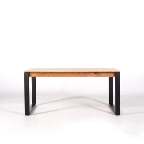 Table à manger bois et métal 160 cm - Osaka