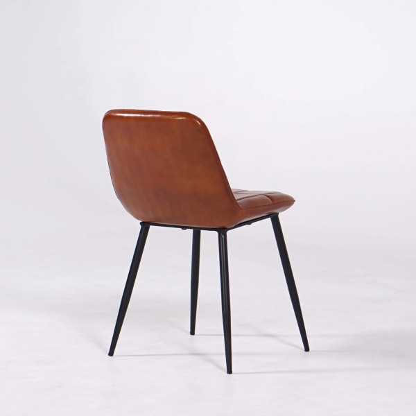 Chaise vintage en cuir - Portobello