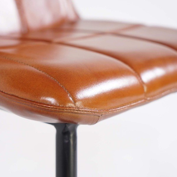 Chaise vintage en cuir - Portobello