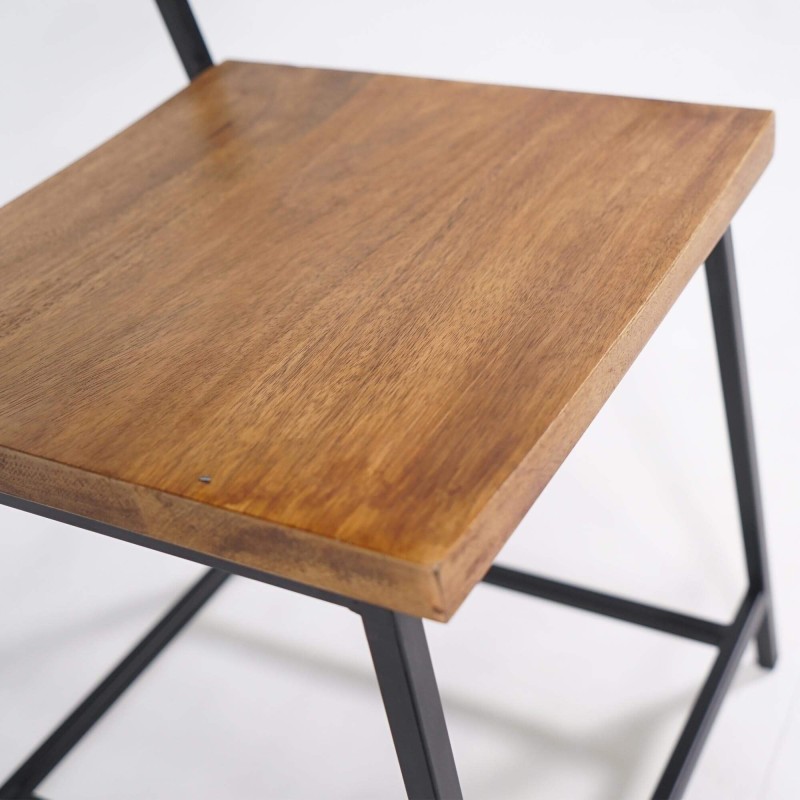 Chaise bois et métal Robin