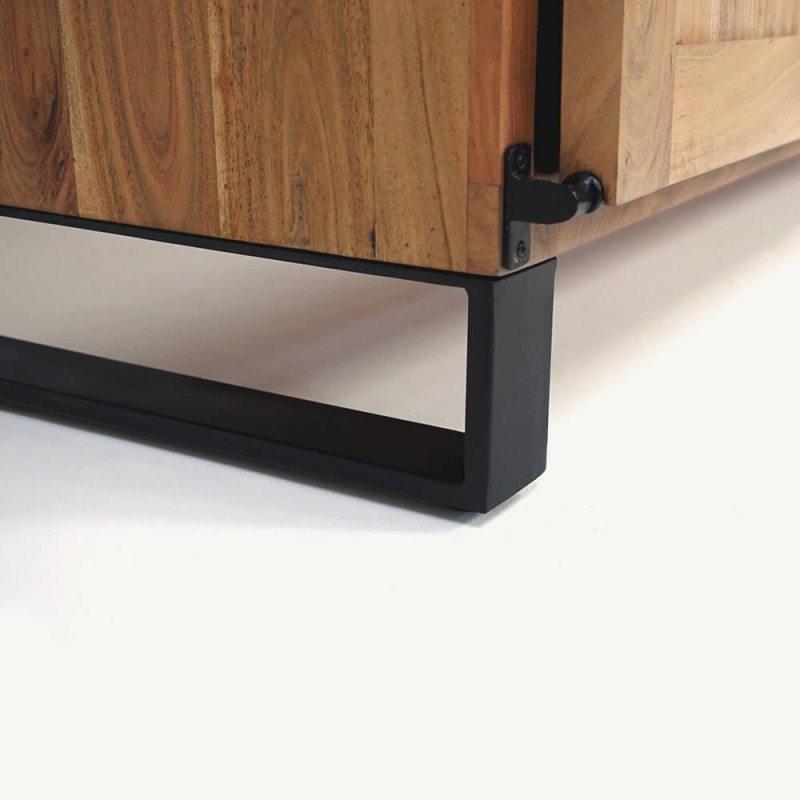 Buffet bois & metal 160 cm - Osaka