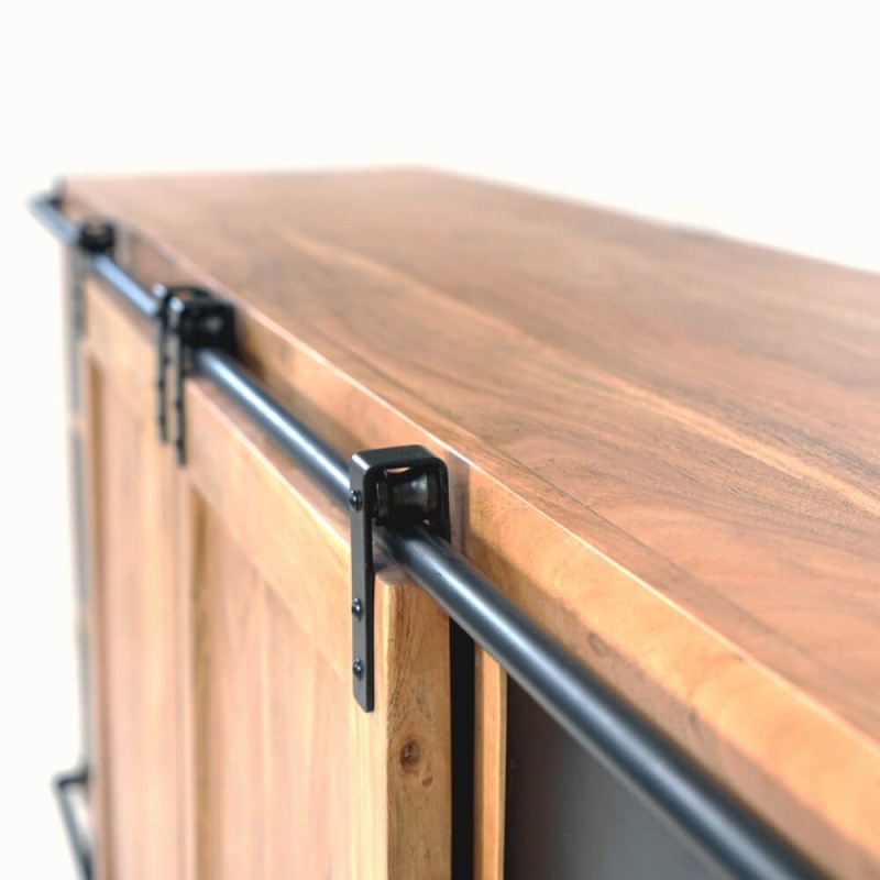 Grand buffet bois & metal 200 cm - Osaka