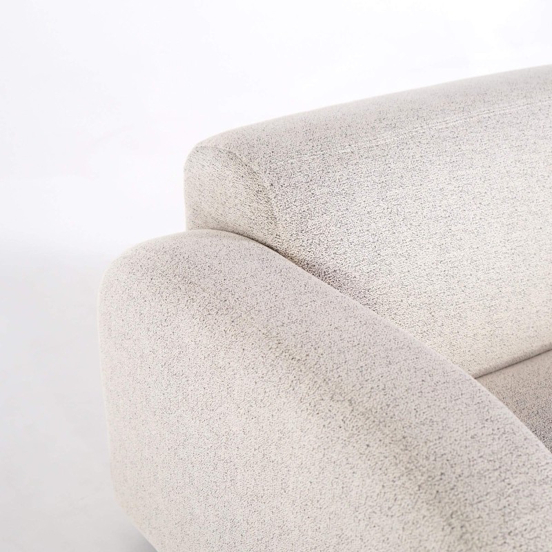 Fauteuil en tissu chenille - Syra