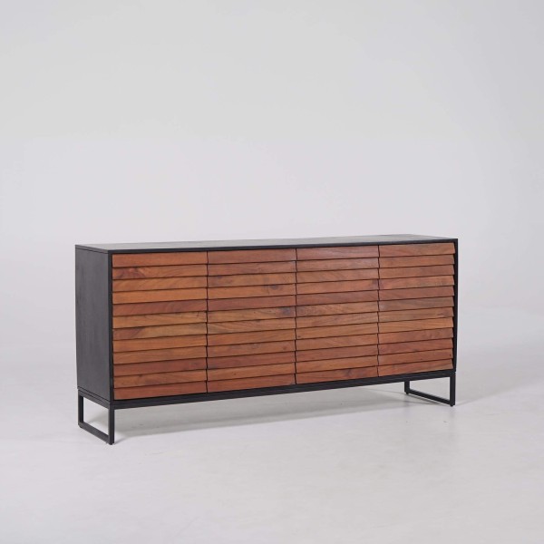 Buffet en bois naturel 170cm - Tamara