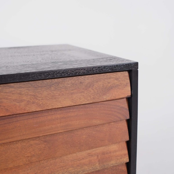 Buffet en bois naturel 170cm - Tamara