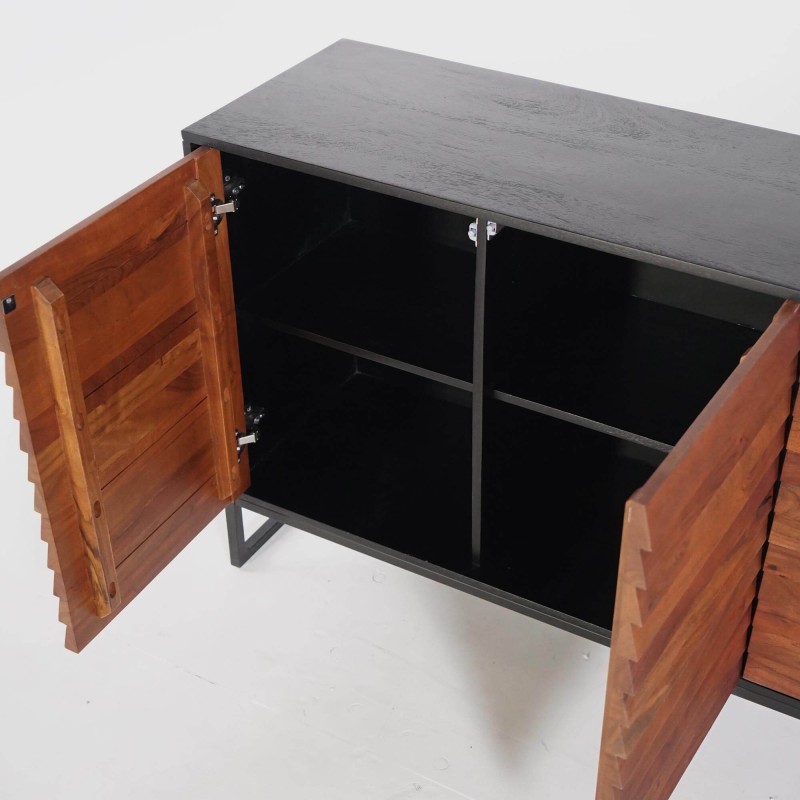 Buffet en bois naturel 170cm - Tamara