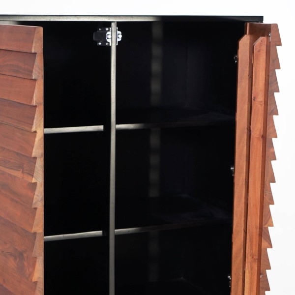Armoire haute en bois massif 80cm - Tamara
