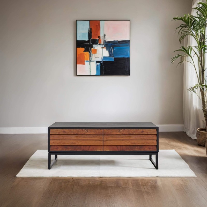 Table basse en bois naturel - Tamara