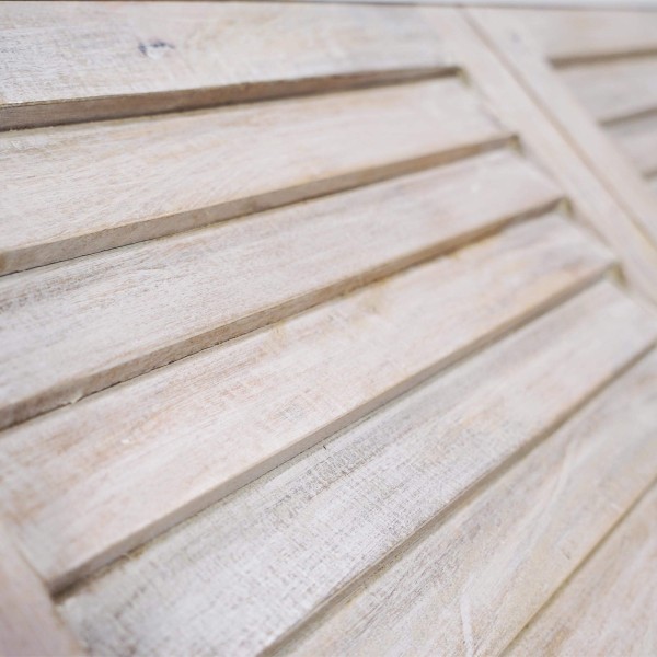 Petit buffet blanc en bois naturel - Sea side
